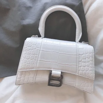 

Fashion Wild B Word Motorcycle Bags Women Purse and Handbag Small Bag Female 2020 New Hourglass Bag Messenger Handbag Sac A Main