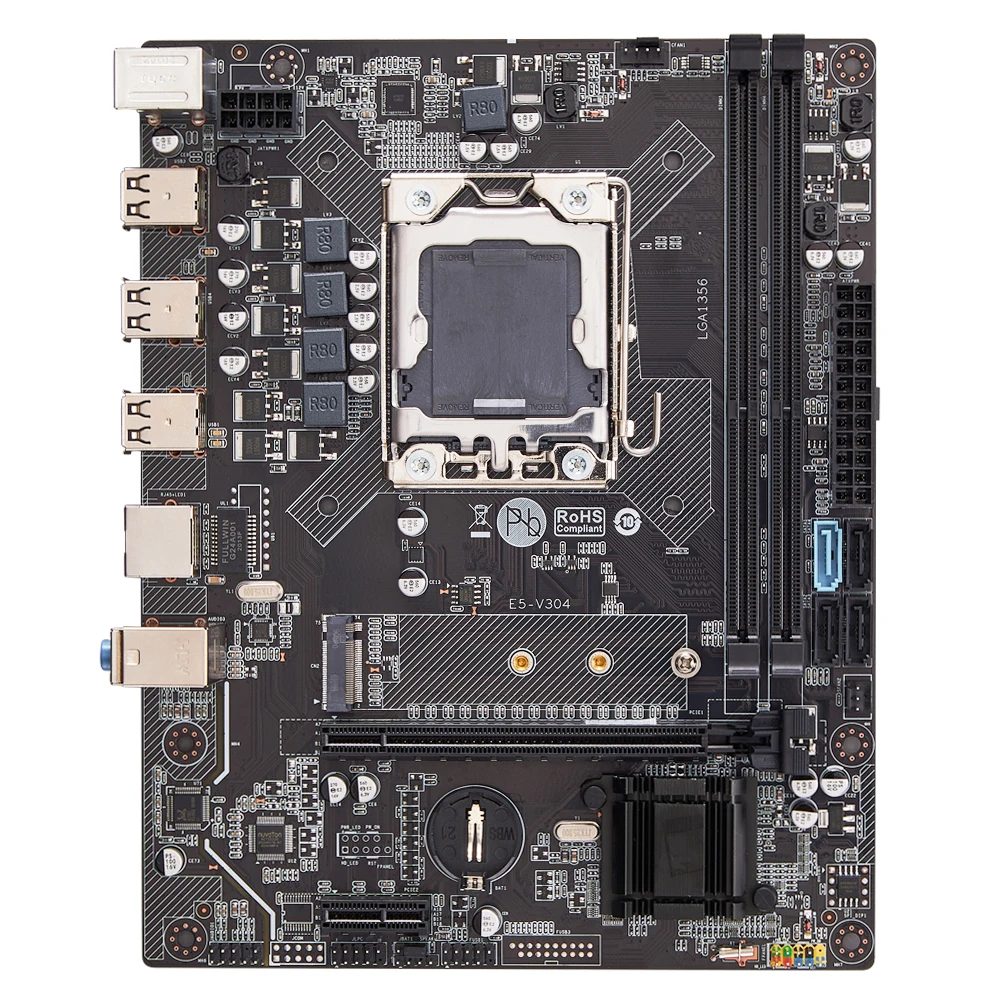 Набор материнской платы qiyida X9A X79 с процессором Xeon LGA 1356 E5 2470 2 шт. x 4 ГБ = 8 Гб 1333 МГц pc3