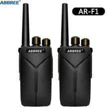 2 шт. ABBREE AR-F1 рация UHF 400-470 МГц 16CH VOX 5 Вт любительский CB радио 10 км дальний портативный двухстороннее радио
