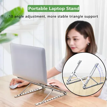 

Universal Adjustable Foldable Aluminum Laptop Tablet Stand X Style Tablet Phone pad Holder Desk Desktop Holder Portable Smart Ho