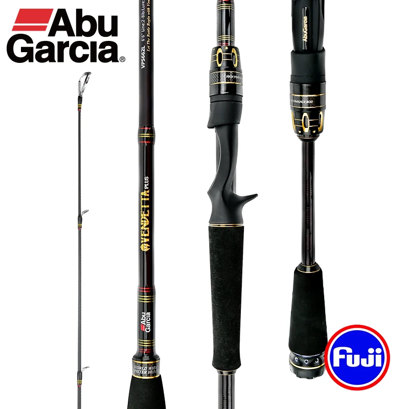 Карбоновая удочка Abu Garcia VENDETTA PLUS 1 83 2 44 м кастинговое удилище FUJI с направляющим