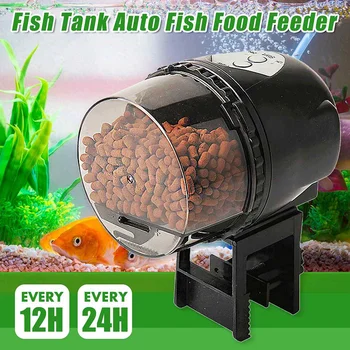 

1PC 12H 24H Automatic Auto Fish Pet Timer Food Feeder Feeding Fish Tank Aquarium Pond Goldfish Fish Accessories Feeder Tools