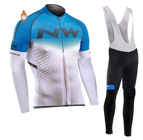 

Northwave Winter Thermal Fleece Cycling Jersey Set Maillot Ropa Ciclismo Keep Warm MTB Bike Wear Bicycle Clothing Cycling Set