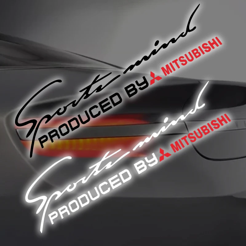 1 шт Светоотражающая наклейка на фару капюшон для Мицубиси ASX Lancer Pajero Outlander L200 EVO EX