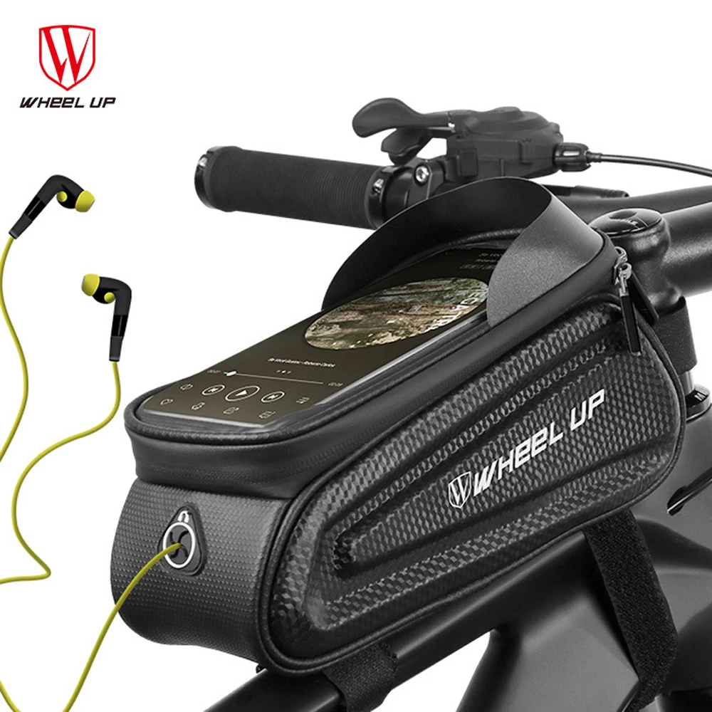 Wheel Up Bike Bag Waterproof Front Bicycle Cycling Bag 6.5 Inch Mobile