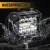 60W 4INCH 20LED Водонепроницаемый Рабочий Свет LED Light Bars Spot Flood Beam for Work Driving Offroad Boat Car Tractor Truck 12V 24V