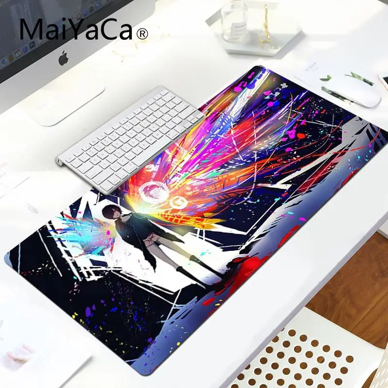 MaiYaCa, Токийский вурдалак, компьютерные игровые коврики для мыши, комфортный коврик для мыши, игровой коврик для мыши, игровой коврик для мыши - Цвет: LockEdge 30X90cm