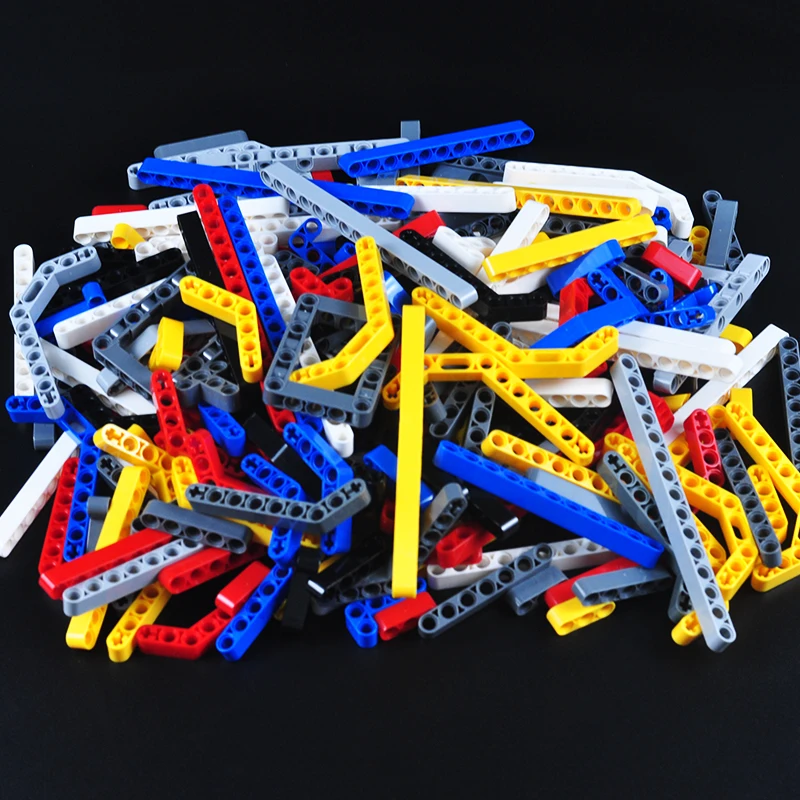 Технический конструктор с шипами луч детали для сборки MOC Diy совместимые Mindstorm