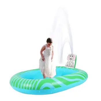 

Kids Inflatable Swimming Pool Dual Sprinkler High Quality Beautiful Patter Children Home Use Water Park Wading Padding Pools