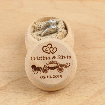

Custom Your Names and Date Wedding Ring Bearer Box Personalized Rustic Wedding Wood Ring Box Holder wedding centerpieces