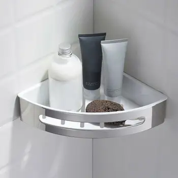 

Stainless Steel Bathroom Shelf Shower Shampoo Soap Cosmetic Shelves Black Golden Color Bathroom Accessories Rack Holder