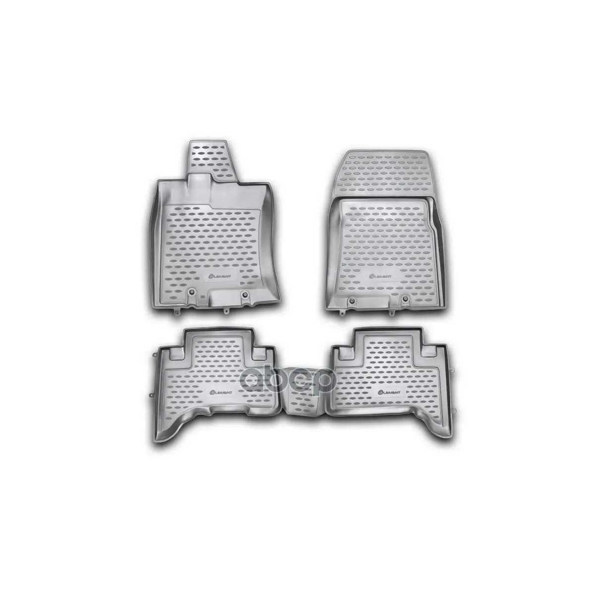 Коврики В Салон Toyota Fj- Cruiser, 2006- 4 Шт.(Полиуретан) ELEMENT арт. NLC.48.43.210kh