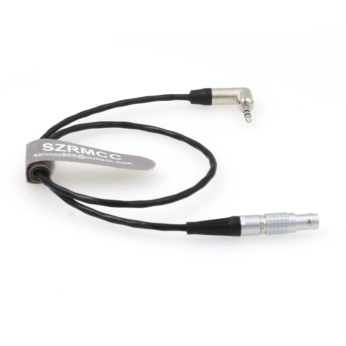 Zaxcom da Sincronização do Tentáculo Vermelha de Komodo 3.5mm ao Cabo de Timecode do Pino de Ext 9 para a Câmera Digital 6k 4 Feixe de cabos