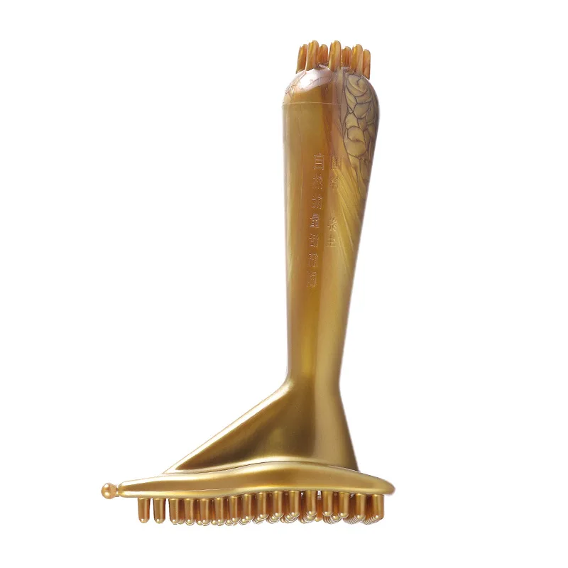 Muscle Relax Body Massage Brush Meridian Dredge Guasha Tool Body Scraping Beauty Device Health Care Antifatigue Relieve Stress
