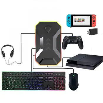 

K1 USB Keyboard And Mouse Converter Adapter Controller For Nintendo Switch / Xbox One/ PS3/PS4 Game Console Game Accessories