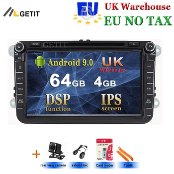 

4 GB RAM Android 9.0 Car DVD Radio Stereo GPS for VW Passat CC Golf 5 6 T5 EOS B5 B6 B7 Jetta Touran Tiguan Multivan