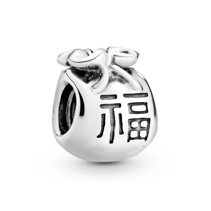 Новинка 925, Серебряный Очаровательный браслет Pandora с единорогом, Цветочная корона, лошадь, лягушка, смайлик, Дамбо, бисер, сделай сам, Женские Ювелирные изделия