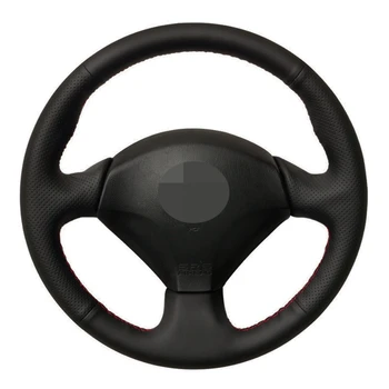 

Car Steering Wheel Cover DIY Black Artificial Leather For Honda S2000 2000-2008 Civic Si 2002-2004 Acura RSX Type-S 2005