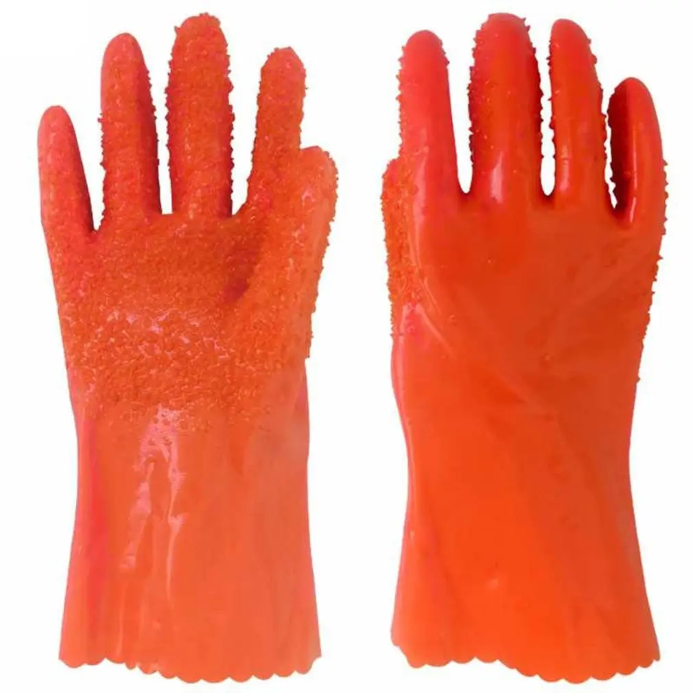 orange Пилинг перчатки для картофеля японский стиль картофеля Skinning перчатки пилинг перчатки нескользящие перчатки пилинг картофеля кожи перчатки - Цвет: orange