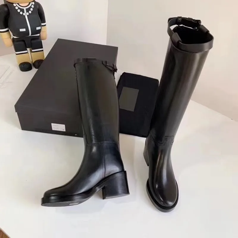 

20191124002 2019 luxury H brand boots designer genuine leather runway female Europe brand top quality