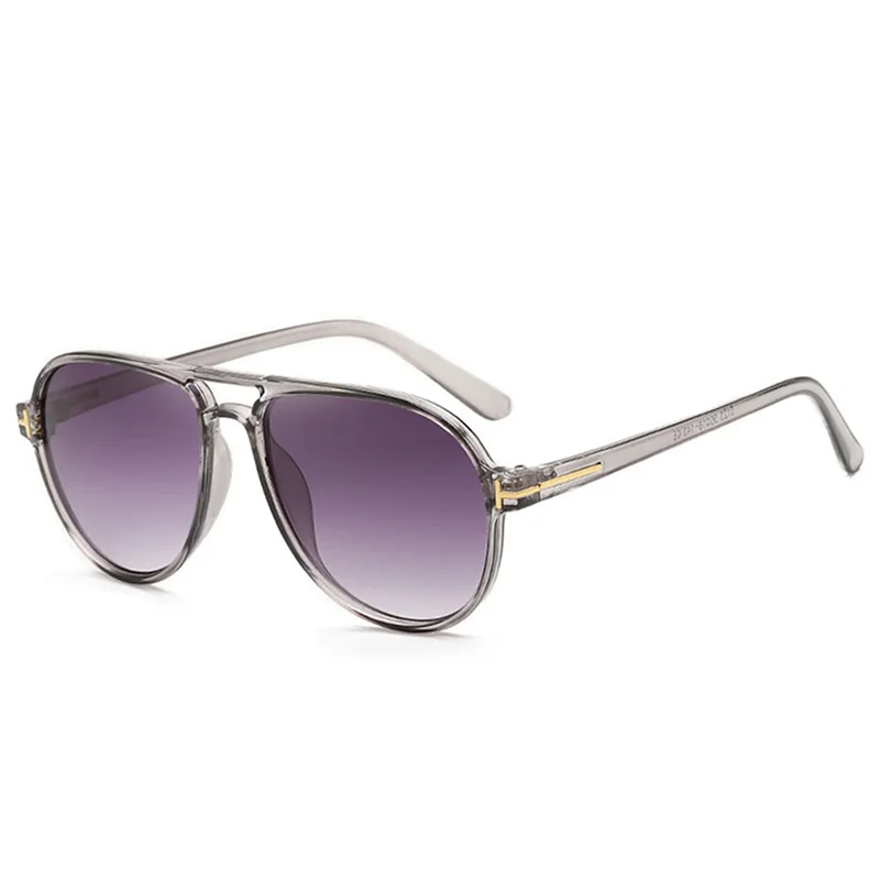 

2020 New Arrival Retro UV400 Men Sunglasses Fashion Double Bridge Women Glasses