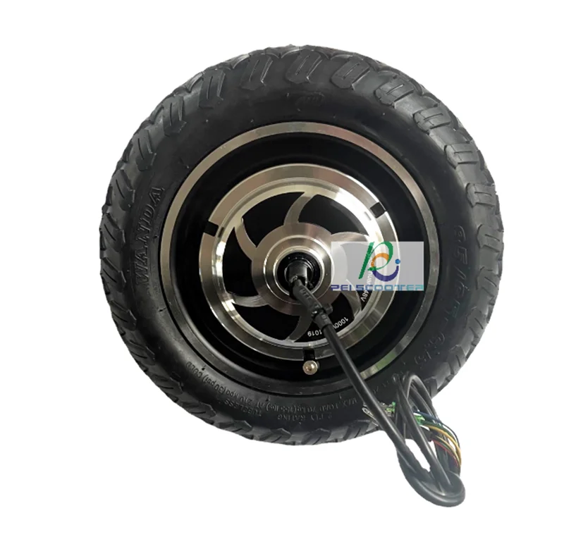 10 inch tyre dual axles brushless scooter hub wheel motor phub10fc