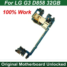 Пряди аксессуаров для HAOYUAN.P.W оригинальная материнская плата для LG G3 D857 D858 D859 32GB Dual-SIM 32GB