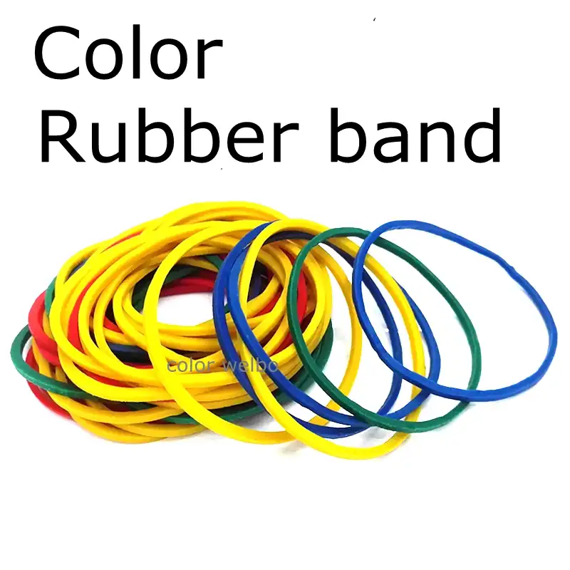 100x10mm rubber band of money stationery organizer rubber band holder