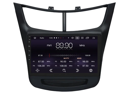 Discount OTOJETA Android 9.0 2.5D Screen Car Radio Player For Chevrolet AVEO 2016 bluetooth Multimedia Stereo GPS Navi tape recorder 5