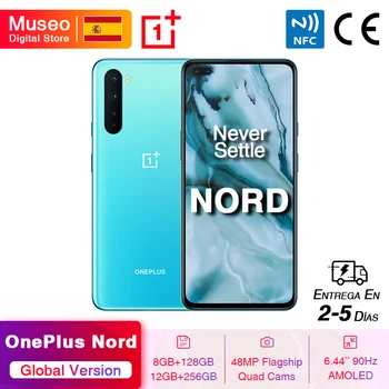 

Global Version OnePlus Nord 5G Smartphone 6.44'' 90Hz AMOLED 48MP Quad Rear Cams 32MP Dual Front Cams Warp Charge 30T