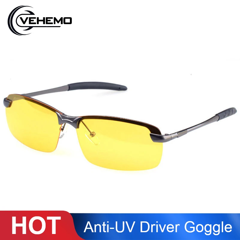 

Car Night Vision Driver Goggles Unisex HD Vision Sun Glasses Car Driving Glasses UV Protection Polarized Sunglasses Eyewear