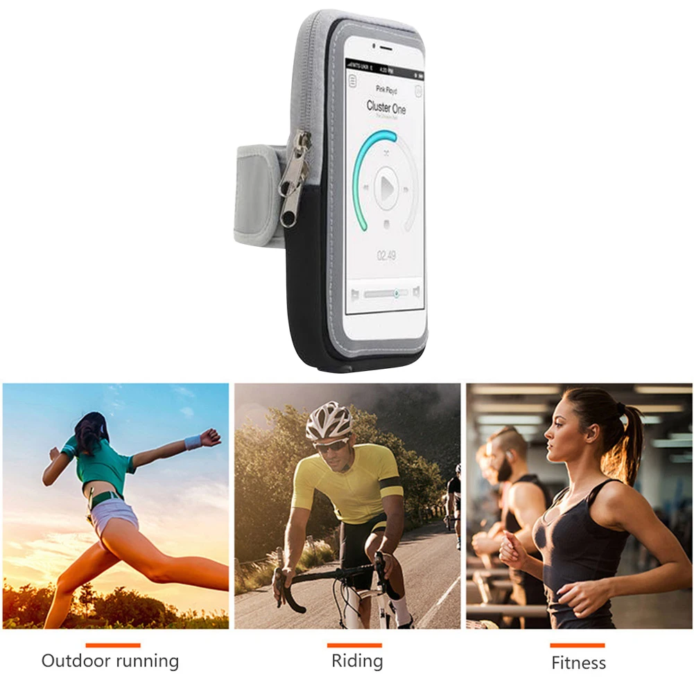 Impermeabile sport all'aria aperta porta cellulare borsa da braccio Touch  Screen Fitness universale da corsa borsa da braccio per cellulare -  AliExpress