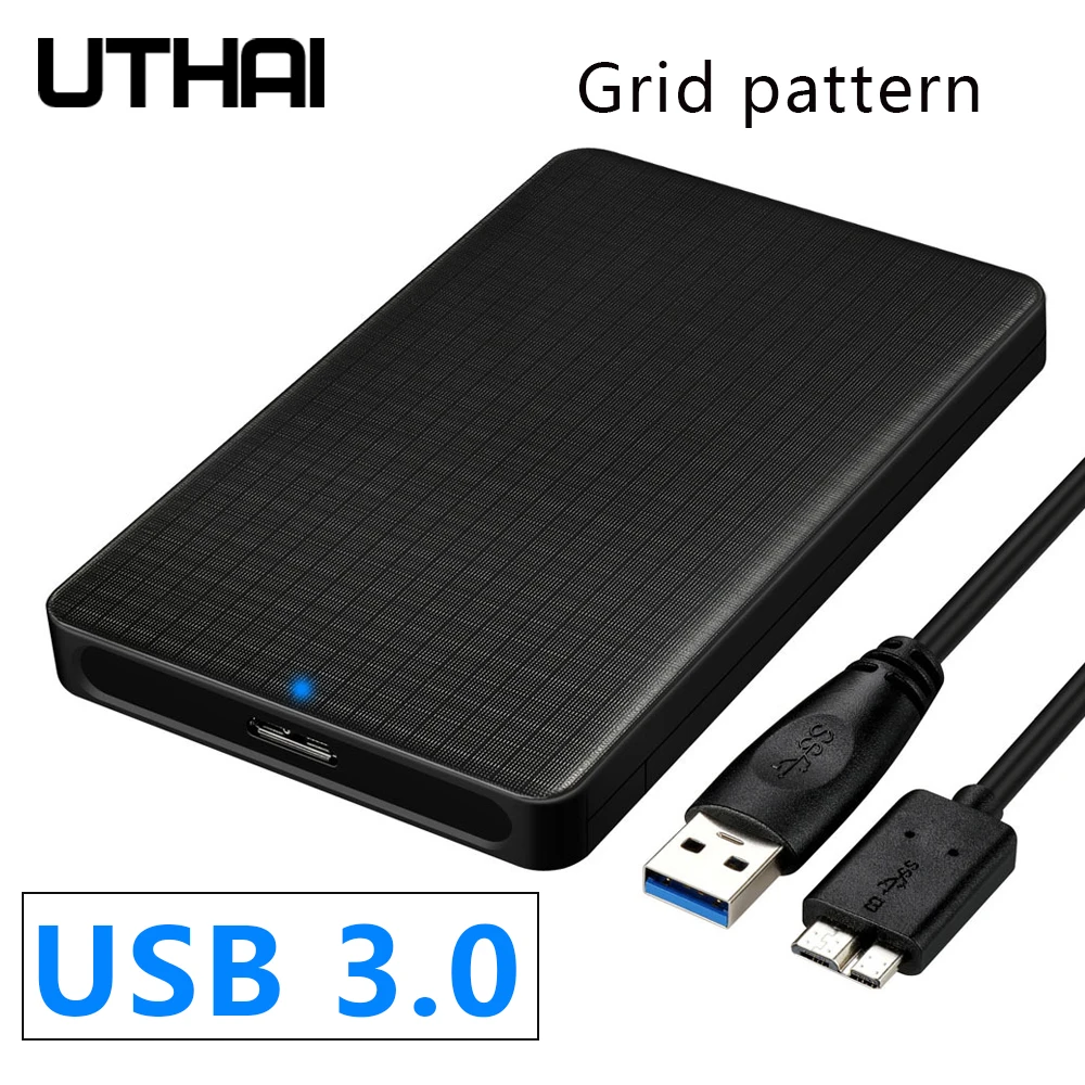 Special Offers Box Enclosure Sliding-Cover Hard-Disk External Hdd SATA Mobile Usb-3.0 UTHAI Grid-Texture 8bWZwO0amkX