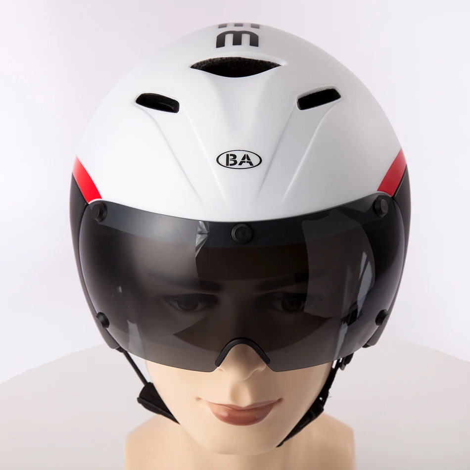 TT шоссейный велосипедный шлем для гонок, велосипедный шлем, очки, линзы для триатлона, Триатлон, Триатлон, аэро-шлем, дорожный в форме, casco bicicleta hombre