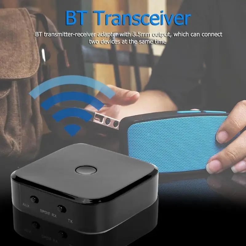 Bluetooth 5,0 Apt-x HIFI беспроводной адаптер приемник передатчик 3,5 мм SPDIF оптическое волокно для смартфонов ПК ТВ наушники STB