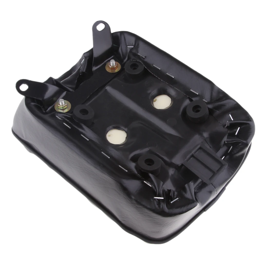 Passenger Pillion Rear Solo Seat Black Leather for Honda CMX250 Rebel CA250 (1996-2011)