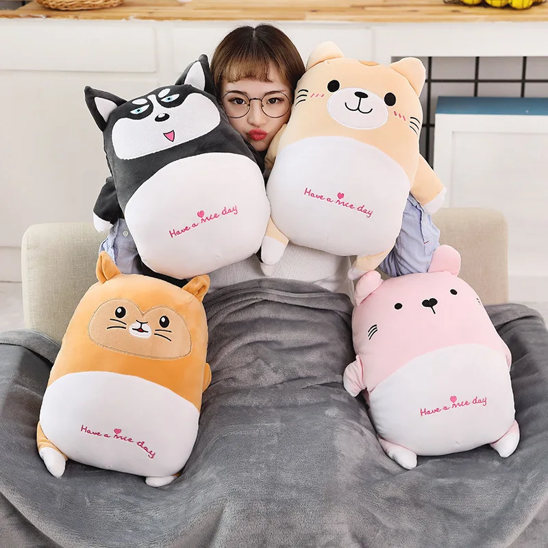 

Cartoon Multi-functional Dual Purpose Pillow And Blanket Spring And Summer Three-in-One Flannel Airable Blanket Gift