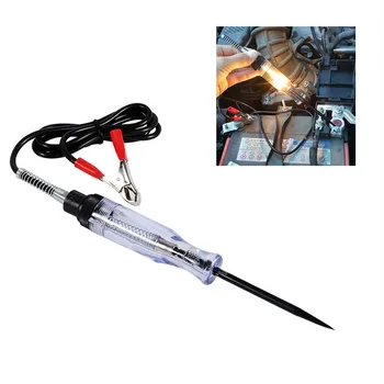 

6-24V Circuit Tester Tool 3W Bulb Voltage Long Probe Electrical Measure