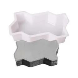 Three Waves Plastic Molds Road Board Brick Square Brick Pavement Brick Plastic Mold Half Three Wave Plastic Mold