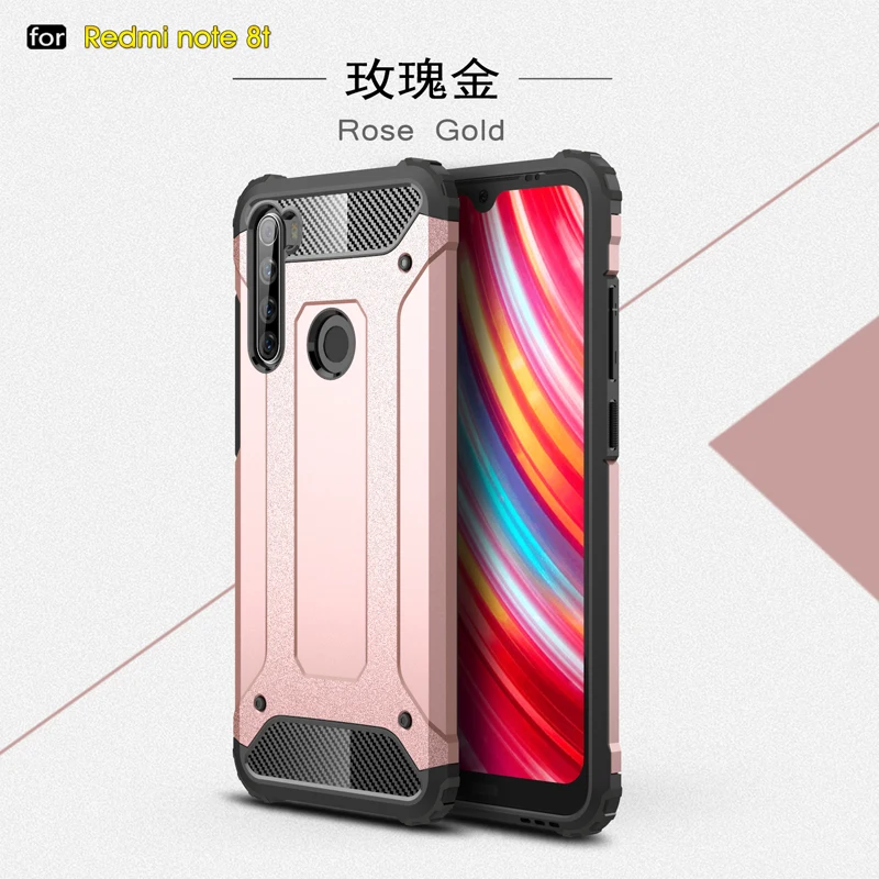 Для Xiaomi Redmi Note 8T Redmi 8 8A Pro Чехол защитный чехол мягкий силиконовый ПК Жесткий чехол Роскошный бампер