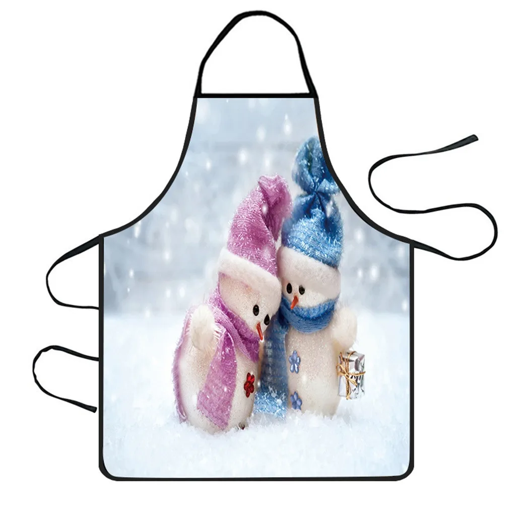 

Christmas Decoration Waterproof Apron Kitchen Aprons Dinner Party Apron фартук apron фартук для парикмахера aprons for woman