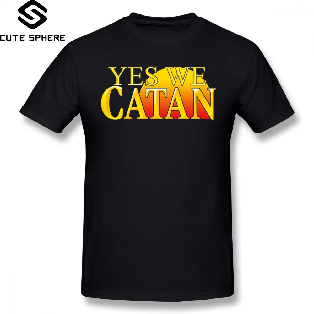 Catan футболка YES WE CATAN Settlers Of с коротким рукавом для мужчин забавная модная ХХХ