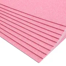 

10Pcs Craft Paper Glitter Bright Color Thick Manual Paper-Cut Scrapbook Paper DIY Supplies