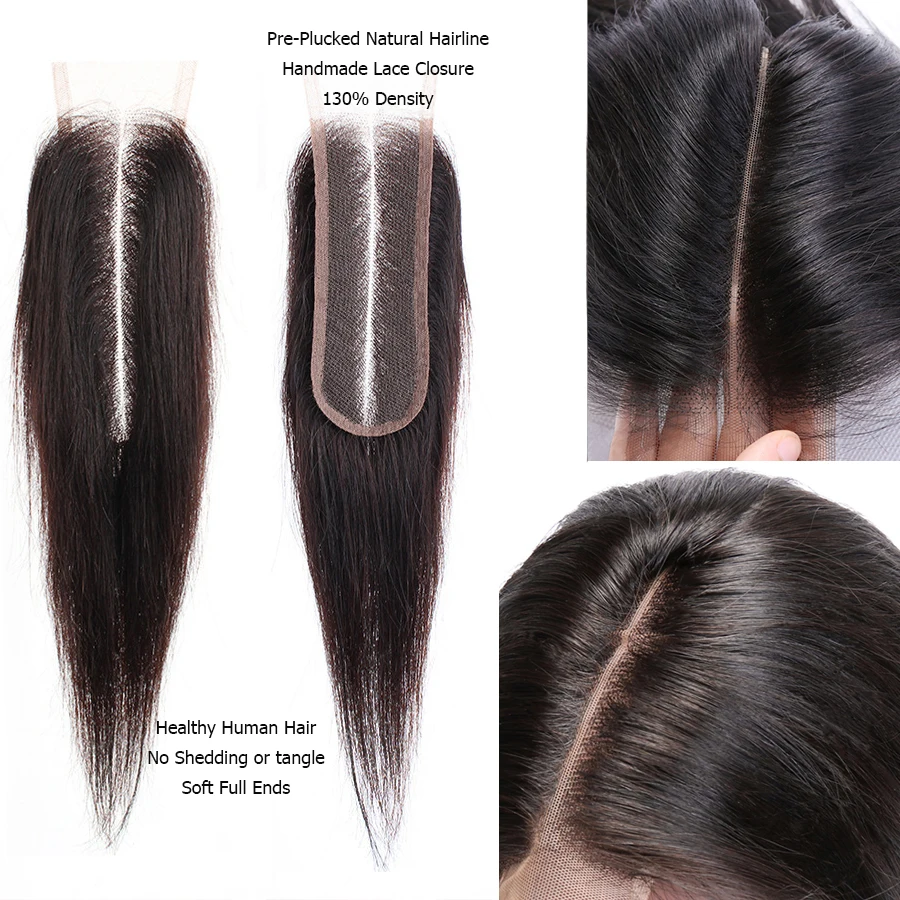 MOGUL HAIR 50 г/шт. пряди с кружевной застежкой Ким K 2x6 темно коричневые бразильские