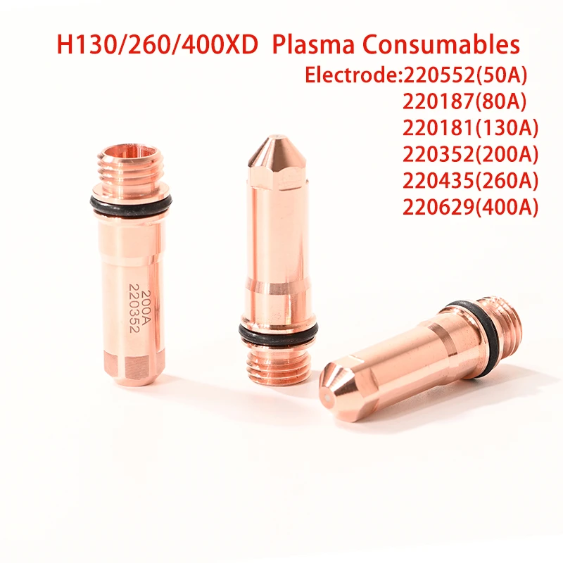 brazing flux H130 260 400 Plasma Cutting Machine Consumables Electrode 220552 220187 220181 220352 220435 220629 aluminum stick welding rods