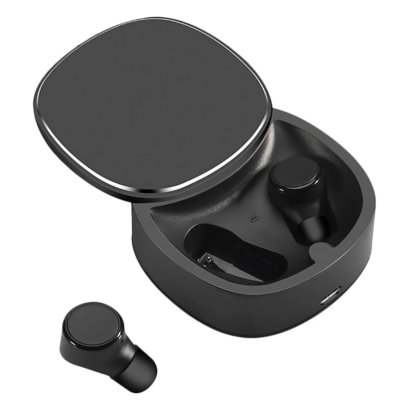 TWS-06 Fingerprint Press Bluetooth Headset HD Noise Reduction Stereo Wireless Game Super Standby Waterproof