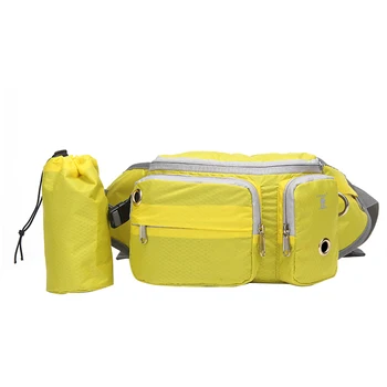 

Comfortable Accessory With Bottle Holder Travel Camping Food Waist Pouch Dog Training Pet Running Pack Treat Bags Waterproof