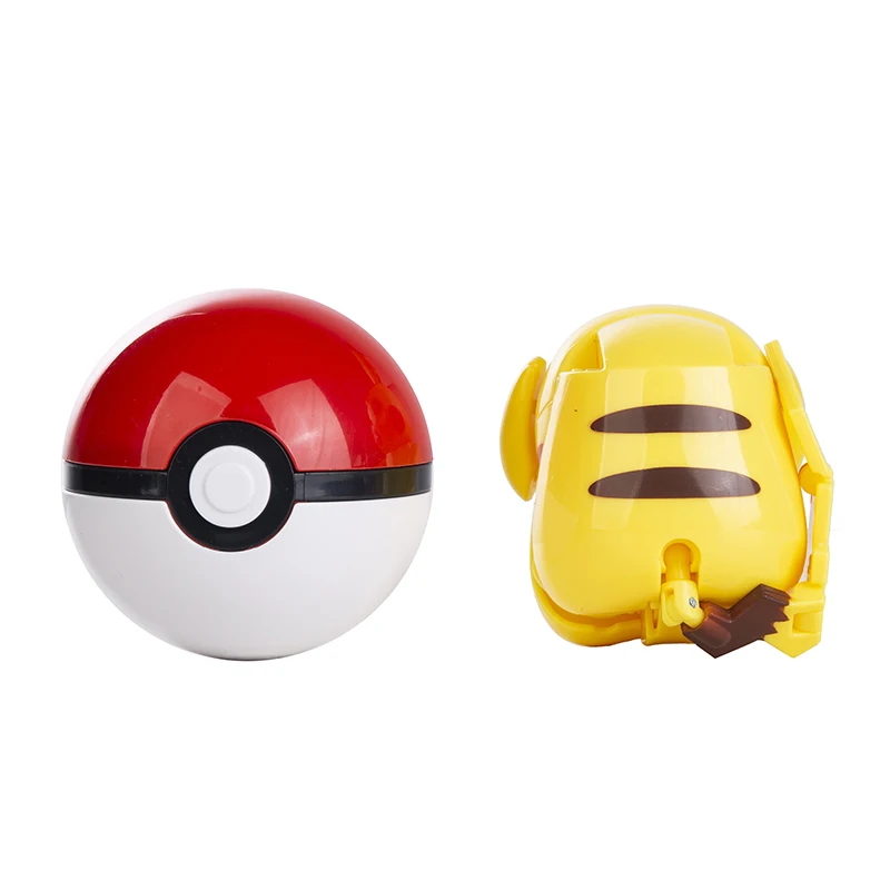 12 Models Pokemon Anime Figure Toy Action Deformation Mewtwo Charizard Pikachu Pocket Monster Pokeball Model Kids Birthday Gift