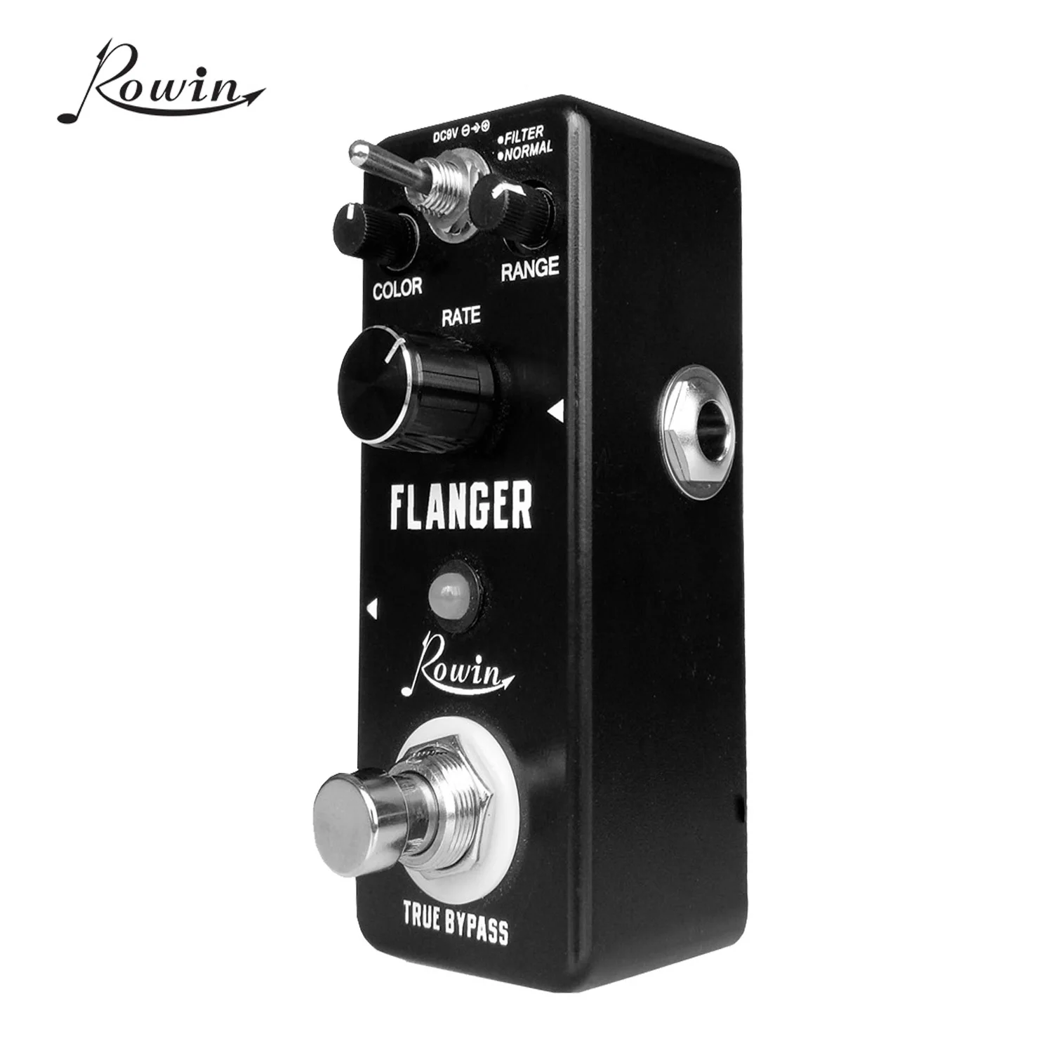 Rowin LN-312 классический аналоговый Flanger гитарный эффект педаль настоящий байпас