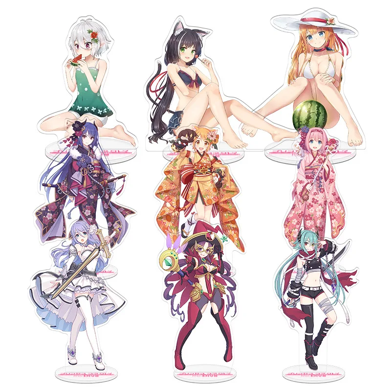 Princess Connect Re Dive Wiki Toy Height 21cm Anime Action Figure Toy Acrylic Decorative Ornaments Creative Gift Kids Toy Gift Action Figures Aliexpress
